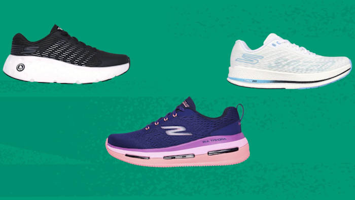 skechers-gorun-razor-4-white-max-cushioning-arch-fit-air-purple-pink-max-cushioning-hyper-craze-bounce-black-white